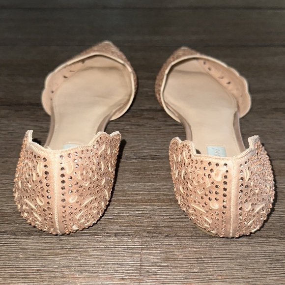 Betsey Johnson Blue Lucy embellished flats - Picture 4 of 10
